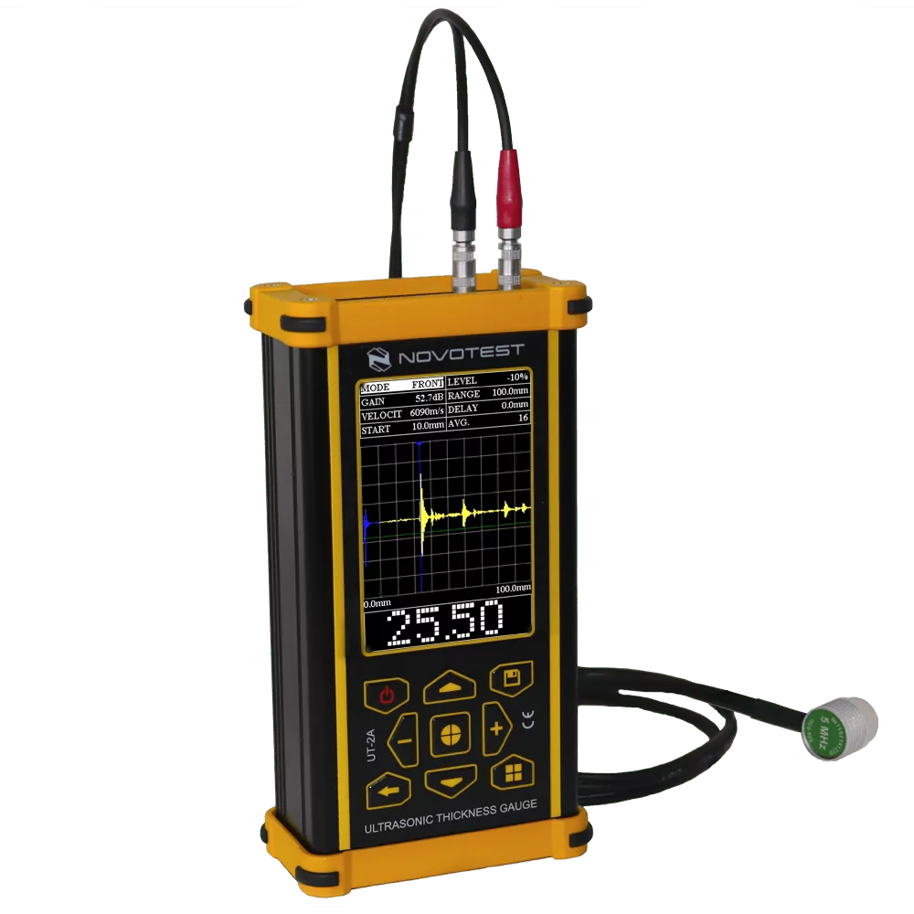 Medidor de espesor ultrasonico UT-2A A-SCAN